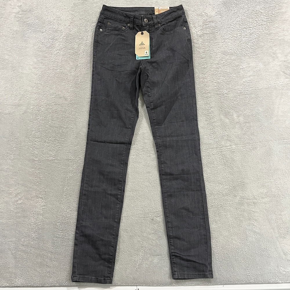 Prana Kayla High Rise Jean Women 0 25 Short Inseam 32 Denim Organic Cotton Stret